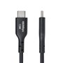 Câble USB Startech USB2AC15CMBK Noir