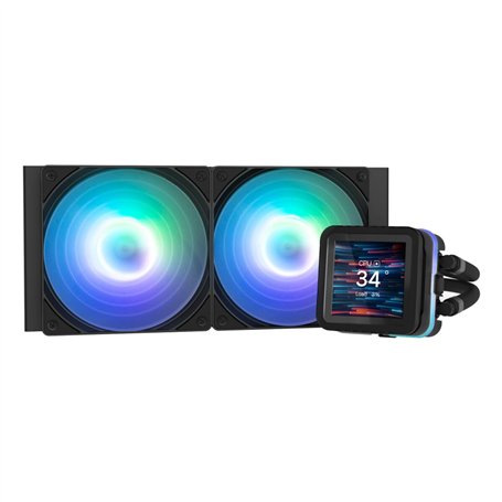 Ventillateur de cabine Zalman ALPHA2 DS A24 Ø 12 cm (1 Unité)