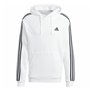 Sweat à capuche homme Adidas 3S Fl Hd Blanc XL