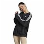 Sweat sans capuche femme Adidas 3S Fl Os Swt Noir L/XL