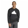 Sweat sans capuche homme Adidas Fi Bos Crw Noir XXL