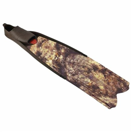 Palmes de snorkeling Seac Motus Camo Marron 41-42