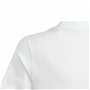 T shirt à manches courtes Enfant Adidas U Sl Blanc