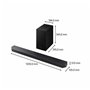 Barre audio Samsung Noir