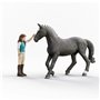 Playset Schleich Horse Club 42712 Lisa & Storm