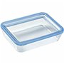 Ensemble de Boîtes à Lunch Pyrex Bleu Transparent 2,6 L 3 Pièces