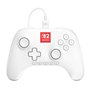 Manette Pro pour Nintendo Switch + Câble USB Powera NSGP0524-01 Blanc
