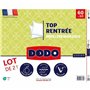 Jeu de 2 coussins DODO Blanc 60 x 60 cm