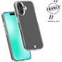Coque renforcée iPhone 17 FEEL Origine France Garantie 2m Transparente + Garantie à vie - Origine France Garantie Force Case