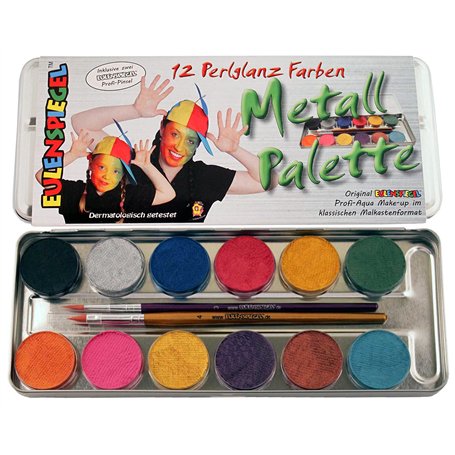 Eulenspiegel 212028 - Palette métal couleurs nacrées