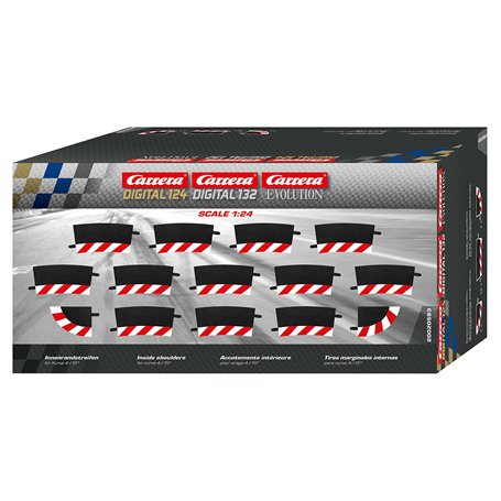Carrera - 20020593 - Digital 124/132/Evolution Bordures INT. P.L. Courbes 4/15°(12)