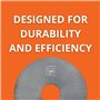 FEIN 63502103010 - Lames droites; Lame de scie circulaire HSS Ø80mm - Pack de 2, Accessoire, Oscillation