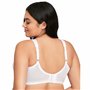 Glamorise Femme Magiclift Grand #1000 Soutien gorge de maintien sans armature, Blanc, 130E EU