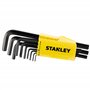 STANLEY 089904 Jeu de clés Allen Système métrique 9 pièces