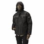 Caterpillar Men's Heavy Insulated Parka Coat, Black, XX-Large