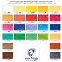 Van Gogh Aquarellkasten, Kunststoffkasten 24 Näpfe