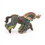 Papo -39923 -Cheval du Maître des armes cimier dragon -Le Médiéval - Fantastique - Figurine à collectionner -Figurine peinte à l