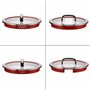 WMF Function 4 Casserole avec couvercle Acier inoxydable 18/10 16 cm