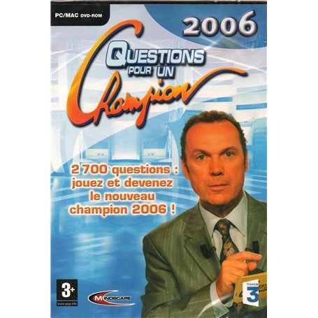 JEU PC / MAC QUESTIONS POUR UN CHAMPION 2006