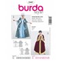 Burda B2447 Patron de Couture Robe Rococo 19 x 13 cm