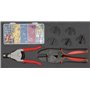 KS Tools 115.1400 Module Pinces à sertir et à dénuder Automatiques 8 Pièces