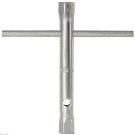 Ks Tools 518.0876 - Clé à tube droite - 18 x 19 mm - En chrome Vanadium - Finition Satinée