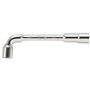 KS Tools - 517.0410 - Clé à pipe débouchée - 10 mm - 6 pans - Finition chromée - Chrome Vanadium