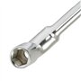 KS Tools - 517.0410 - Clé à pipe débouchée - 10 mm - 6 pans - Finition chromée - Chrome Vanadium