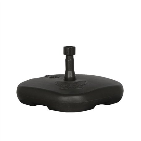 Enne Palstica 10070 Pied de Parasol en polyéthylène Anthracite 44 x 44 cm