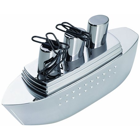 Troika Oceanliner Accessoire de Bureau en forme de Navire avec Presse-Papier