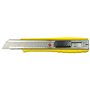 Stanley 0-10-421 Cutter Gamme FatMax Largeur De Lame 18 Mm - Acier Inoxydable/Jaune - Longueur 155Mm