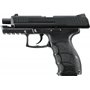 H&K P30 BK Culasse Métal Spring 0.5J Adulte Unisexe, Noir, Taille unique