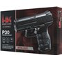 H&K P30 BK Culasse Métal Spring 0.5J Adulte Unisexe, Noir, Taille unique