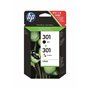 Cartouches d'encre d'origine HP 301 Noir et tricolore (lot de 2) 1 - Pack multicolore