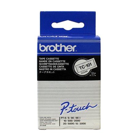 Brother TC101 PTOUCH Ruban laminé 12 mm/7