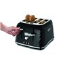 DeLonghi Pf Brillante 4 tranches pain noir de jais