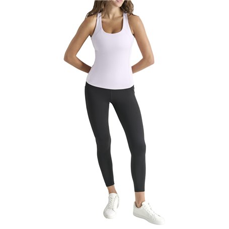 DKNY Balance Compression Racerback Tank W/Built in Bra T-Shirt
