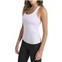 DKNY Balance Compression Racerback Tank W/Built in Bra T-Shirt, Noir, L Femmes