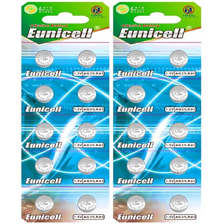 20 x AG3 LR41 1