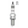 NGK Bougie d'allumage 6650 Raccord-SAE avec vis Électrode centrale à l'iridium 1-électrode de masse Antiparasitage 5kOhm avec si
