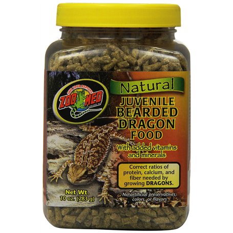 Zoo Med Natural Alimentation pour Jeune Dragon Barbu 283 g