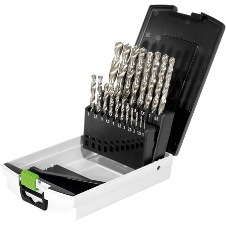 Festool Coffret de forets hélicoïdaux HSS D 1-10 Sort/19