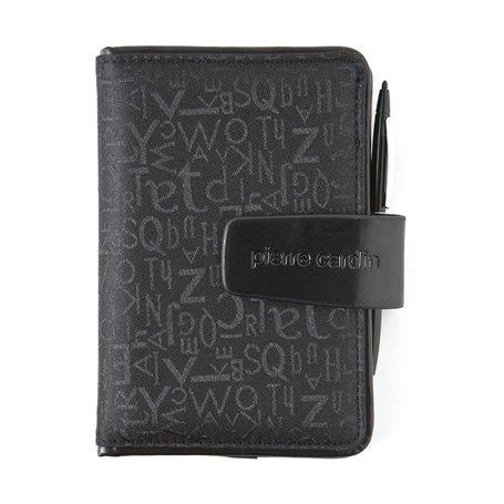 Pierre Cardin - PCA110 - Agenda Mixte - Matière Synthétique Noir