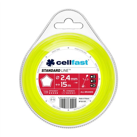 Cellfast 35021 Fil de coupe étoile Ø 2