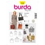 Burda B7158 Patron de Couture Sacs 19 x 13 cm