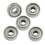 sourcing map 5Pcs Roulement à Billes à Gorge Profonde 6x19x6mm Carbone Acier 626ZZ 626-2RS