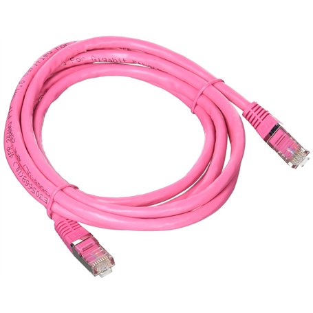 Neklan Cat 6 FTP - 2m câble de réseau Cat6 F/UTP (FTP) Rose