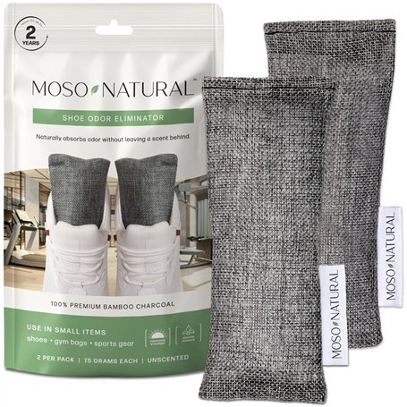MOSO NATURAL: Le sac purificateur d'air original pour chaussures
