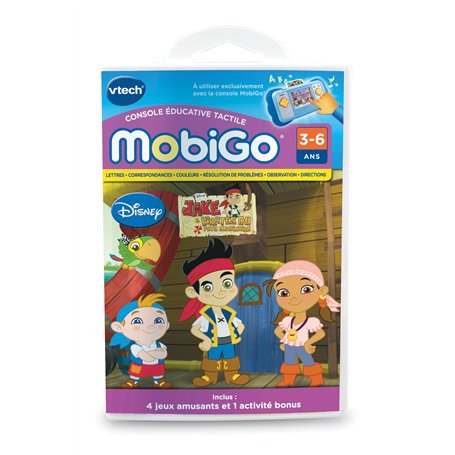 Vtech - 252805 - Jeu Électronique - Jake et les Pirates - Jeu Mobigo