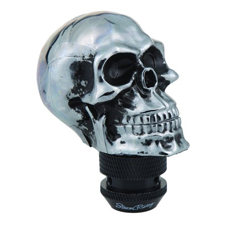 Simoni Racing Pommeau de Vitesse Skeletor - Noir/Chrome